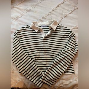 Zara Striped Crop Top